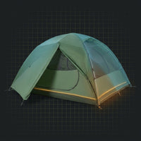 Tent 4 Person Tents for Camping with 2 Doors & Rainfly | Portable Waterproof & Windproof Tents, Large Mesh Ventilation, Easy Setup Family Tent for Camping, Hiking and Backpacking — How It Works