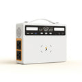 Portable Solar Generator Built for Outdoor Adventures, 300W Output, 81000mAh Battery, Wireless Charging